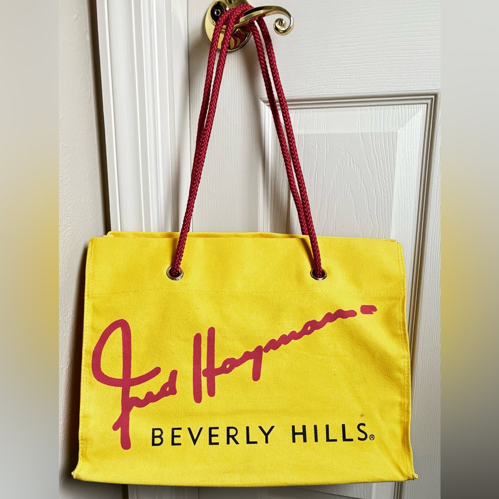 Fred Hayman Of Beverly Hills Canvas Bag Fred Hayman Of Beverly Hills Canvas Bag